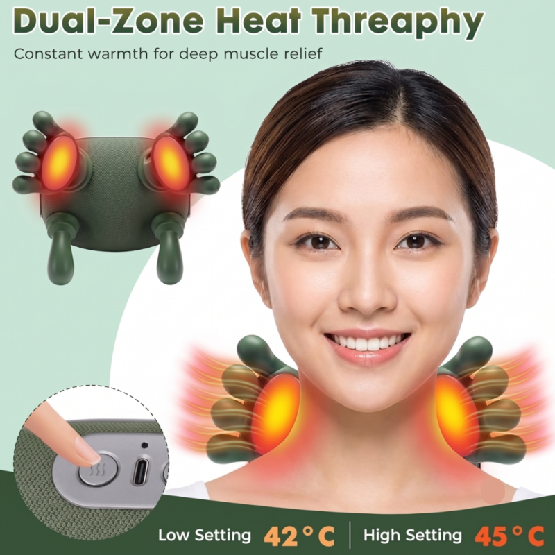 2 Rechargeable Electric Body Massager Machine