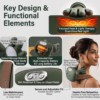 3 Rechargeable Electric Body Massager Machine